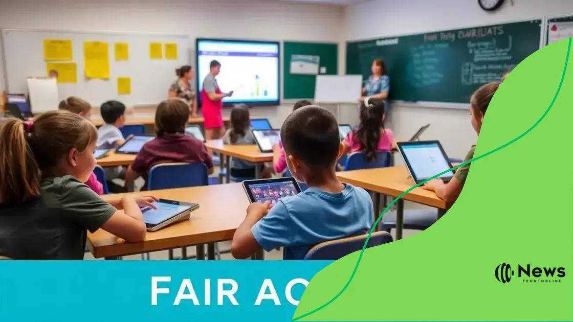 The role of technology in ensuring fair access
