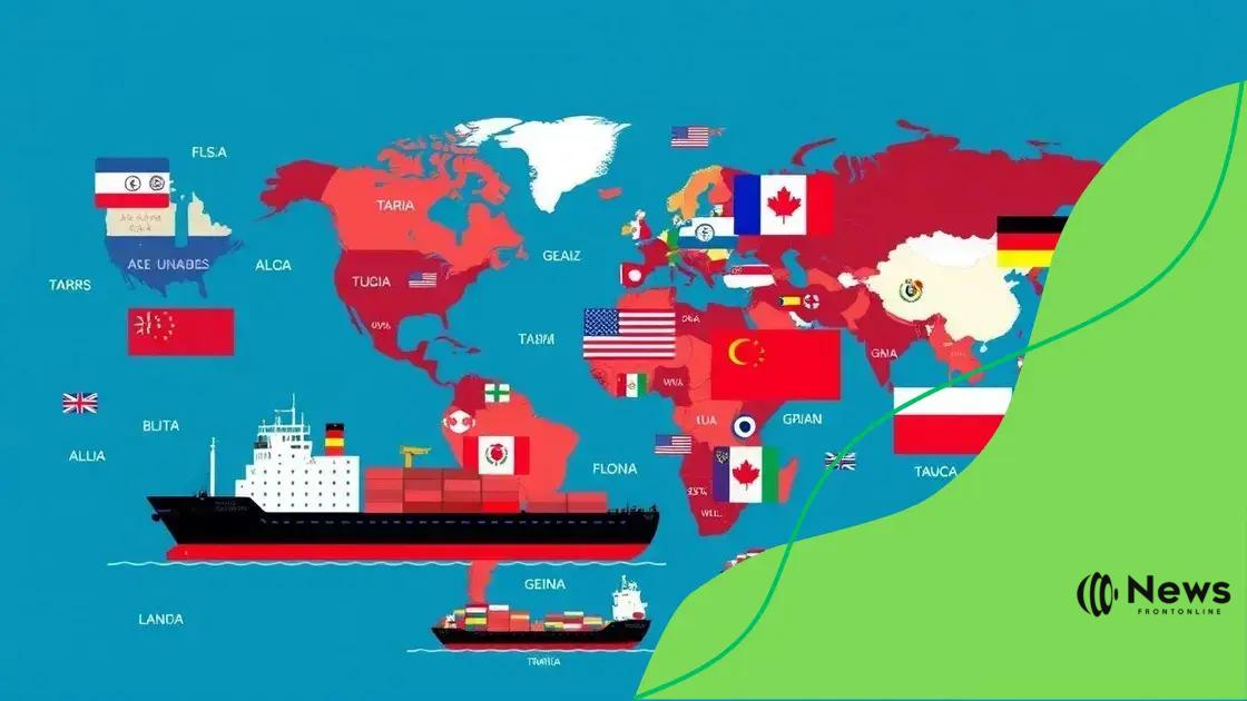 Trade relations and tariffs during Trump’s presidency