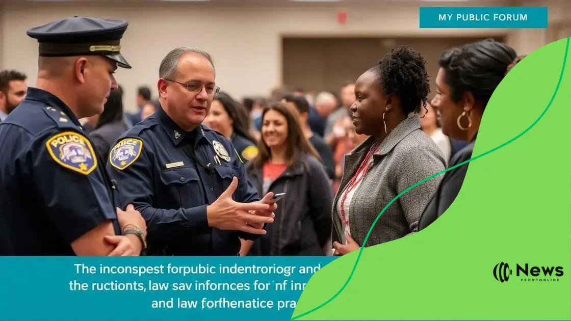 How the act impacts law enforcement practices