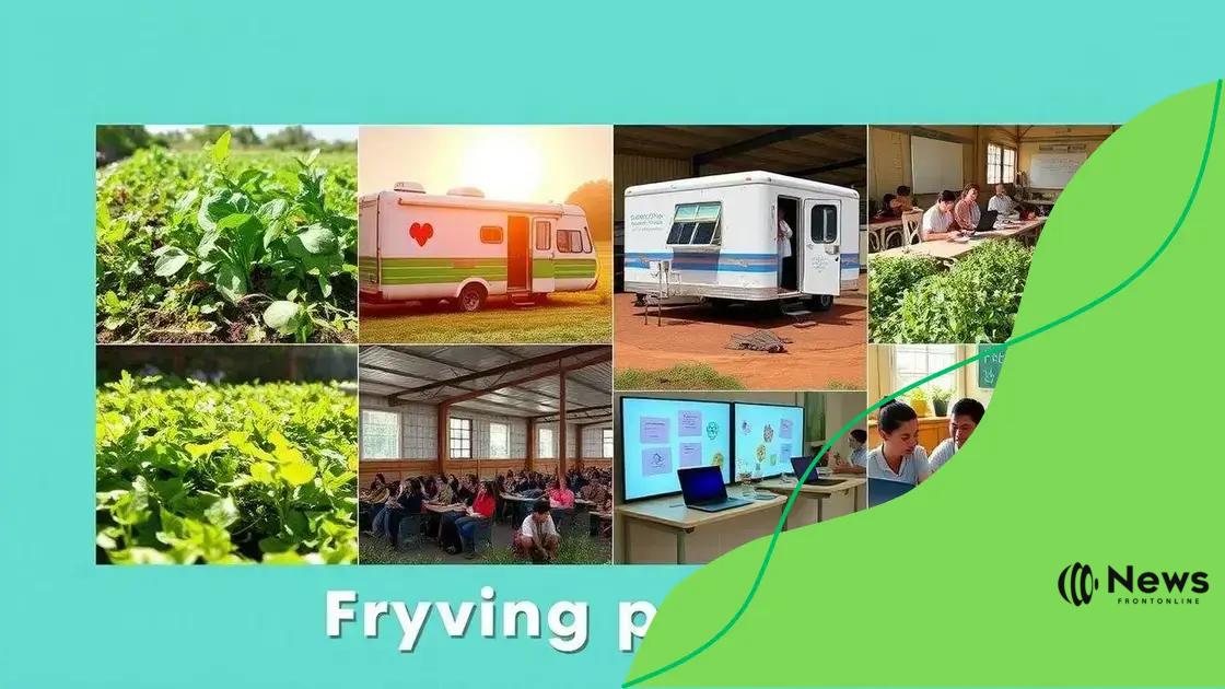 Successful case studies in rural areas