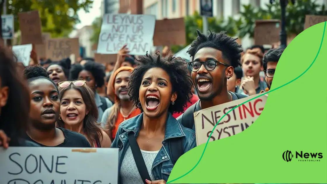 Impact of demonstrations on society