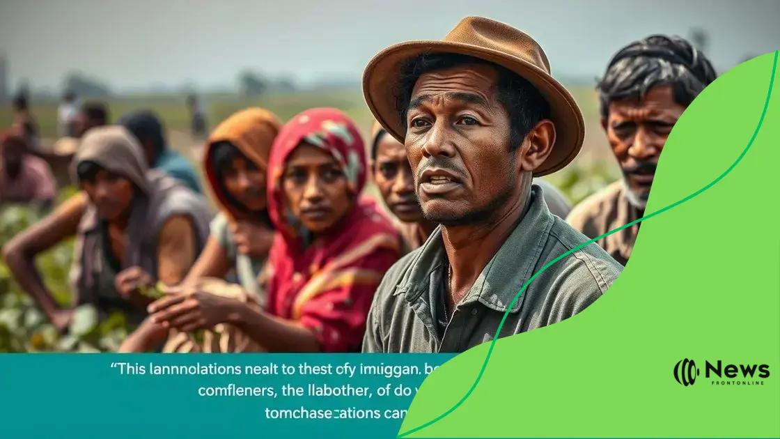 Key challenges faced by migrant laborers
