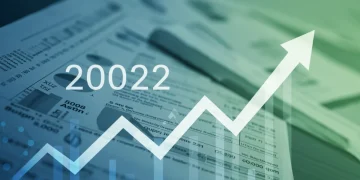 Financial charts and tax forms illustrating 2025 tax code changes for US investors.